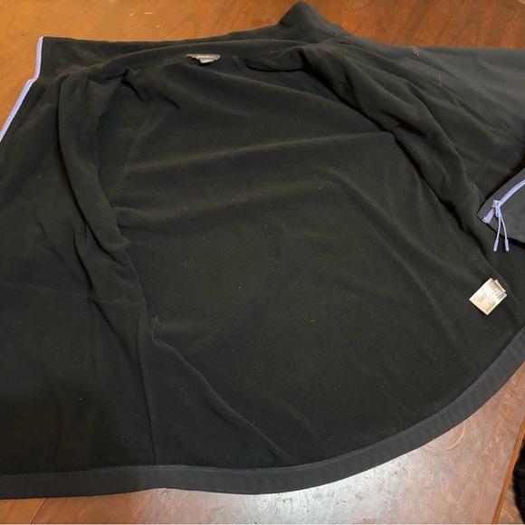 Eddie Bauer Black Jacket with Purple Accents - Picture 2 of 4